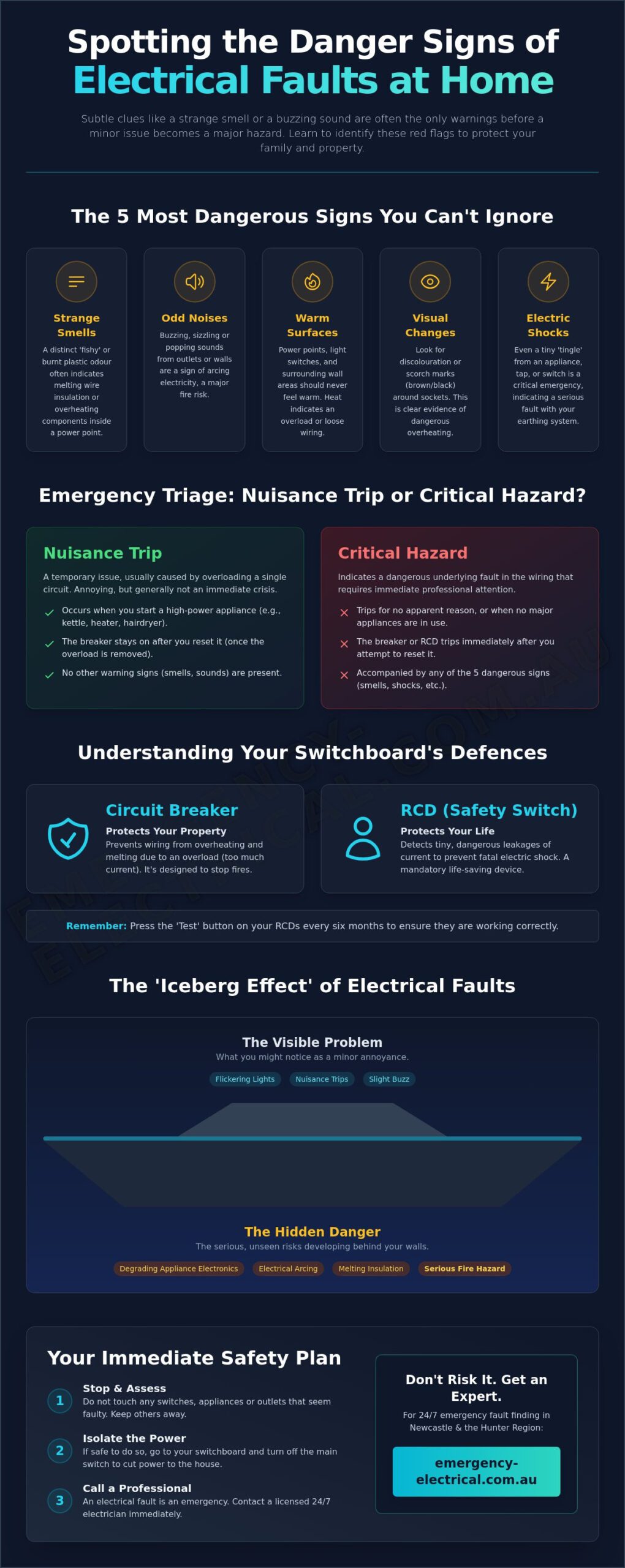 Signs of Electrical Fault at Home: A Newcastle Homeowner’s Safety Guide for 2026
